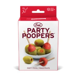 Fred Party Poopers Picks, Set Of 12 -Hallmark Gift Shop Plunger Party Picks 5298863 04