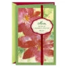 Hallmark We're So Grateful For You Christmas Card For Mom From Us -Hallmark Gift Shop Poinsettia Flowers Mom Christmas Card From Us 659XZH2289 01