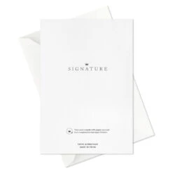 Hallmark Poinsettias On Green Blank Boxed Christmas Cards, Pack Of 12 -Hallmark Gift Shop Poinsettias on Green Blank Boxed Christmas Cards 1XSJ1023 06