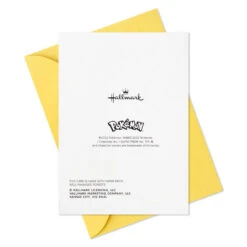 Hallmark Pokémon Blank Note Cards Assortment, Pack Of 12 -Hallmark Gift Shop Pokmon Assorted Blank Cards 5STZ1164 07