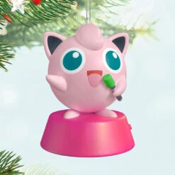 Hallmark Pokémon Singing Jigglypuff Ornament With Sound -Hallmark Gift Shop Pokmon Jigglypuff Singing Keepsake Ornament 5QXI7361 02