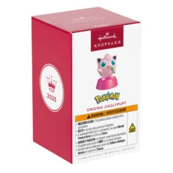 Hallmark Pokémon Singing Jigglypuff Ornament With Sound -Hallmark Gift Shop Pokmon Jigglypuff Singing Keepsake Ornament 5QXI7361 08
