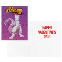 Hallmark Pokémon Kids Classroom Valentines Set With Cards, Stickers And Mailbox -Hallmark Gift Shop Pokmon Kids Classroom Valentines Stickers and Mailbox 5VBX1027 03