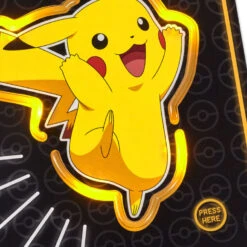 Hallmark Pokémon Pikachu Supercharged Birthday Card With Sound And Light -Hallmark Gift Shop Pokmon Pikachu Birthday Card With Sound and Light 999ARH1650 04