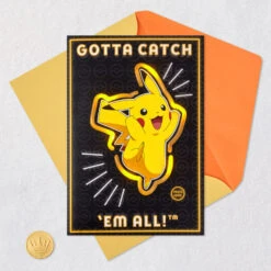 Hallmark Pokémon Pikachu Supercharged Birthday Card With Sound And Light -Hallmark Gift Shop Pokmon Pikachu Birthday Card With Sound and Light 999ARH1650 05