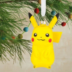 Pokémon Pikachu Blown Glass Hallmark Ornament -Hallmark Gift Shop Pokmon Pikachu Glass Christmas Ornament 3HCM0053 02