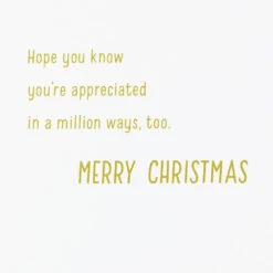 Hallmark You're A Great Dad Christmas Card -Hallmark Gift Shop Polar Bears and Tree Dad Christmas Card 659XZH1513 03