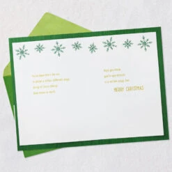 Hallmark You're A Great Dad Christmas Card -Hallmark Gift Shop Polar Bears and Tree Dad Christmas Card 659XZH1513 04