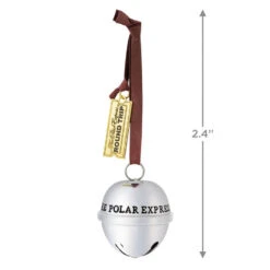 Hallmark The Polar Express™ Santa's Sleigh Bell 2023 Metal Ornament -Hallmark Gift Shop Polar Express Sleigh Bell Keepsake Ornament 1799QXI6069 03