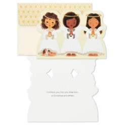 Hallmark Praying Angels Boxed Christmas Cards, Pack Of 16 -Hallmark Gift Shop Praying Angels Boxed Christmas Cards 1XPX2201 03