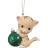 Precious Moments Purr-fectly Festive 2025 Cat Ornament, 2.5" -Hallmark Gift Shop Precious Moments Cat Ornament With Dated Design 251007 01