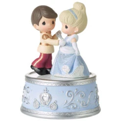 Precious Moments Disney Cinderella And Prince Charming Musical Figurine, 5.4" -Hallmark Gift Shop Precious Moments Cinderella and Prince Musical Figurine 223103 02