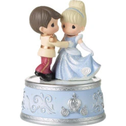 Precious Moments Disney Cinderella And Prince Charming Musical Figurine, 5.4" -Hallmark Gift Shop Precious Moments Cinderella and Prince Musical Figurine 223103 03