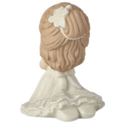 Precious Moments First Communion Kneeling Girl Mini Figurine, 4" -Hallmark Gift Shop Precious Moments First Communion Girl Figurine 202017 04