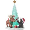 Precious Moments It Moose Be Christmastime Light-Up Figurine, 8" -Hallmark Gift Shop Precious Moments Moose and Bear LightUp Figurine 231405 01