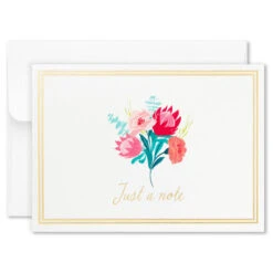 Hallmark Pretty Floral Assorted Blank Thank-You Notes, Box Of 24 -Hallmark Gift Shop Pretty Floral Assorted Blank ThankYou Notes in Box 1499TYN2424 04
