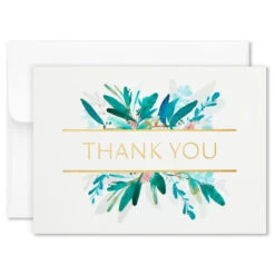 Hallmark Pretty Floral Assorted Blank Thank-You Notes, Box Of 24 -Hallmark Gift Shop Pretty Floral Assorted Blank ThankYou Notes in Box 1499TYN2424 07