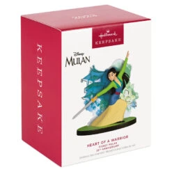 Hallmark Disney Mulan 25th Anniversary Heart Of A Warrior Ornament -Hallmark Gift Shop Princess Mulan With Sword Keepsake Ornament 1999QXD6679 04