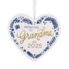 Promoted To Grandma 2025 Hallmark Ornament -Hallmark Gift Shop Promoted to Grandma Heart Christmas Ornament 1HGO3604 01