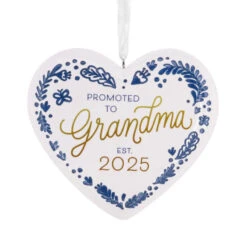 Promoted To Grandma 2025 Hallmark Ornament
