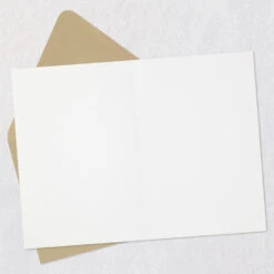 Hallmark Dogs On Blue Blank Card -Hallmark Gift Shop Pug Dalmatian and Mutt Puppy Dog Blank Card 659LAD4543 02