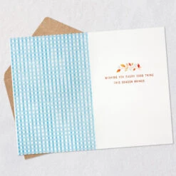 Hallmark Wishing You Every Good Thing Thanksgiving Card -Hallmark Gift Shop Pumpkins and Flowers Thanksgiving Card 699IET9004 03