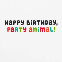 Hallmark Party Animal Dogs Funny Musical Birthday Card -Hallmark Gift Shop Puppies in Party Hats Funny Musical Birthday Card 959ARH1457 02