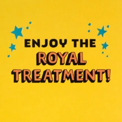 Hallmark Enjoy The Royal Treatment 5th Birthday Card With Crown And Stickers -Hallmark Gift Shop Puppy Dog 5th Birthday Card With Crown and Stickers 699HKB6261 03