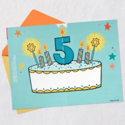 Hallmark Enjoy The Royal Treatment 5th Birthday Card With Crown And Stickers -Hallmark Gift Shop Puppy Dog 5th Birthday Card With Crown and Stickers 699HKB6261 04