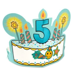 Hallmark Enjoy The Royal Treatment 5th Birthday Card With Crown And Stickers -Hallmark Gift Shop Puppy Dog 5th Birthday Card With Crown and Stickers 699HKB6261 09