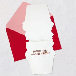 Hallmark Puppy Dogs In Basket Funny Musical Valentine's Day Card -Hallmark Gift Shop Puppy Dogs in Basket Funny Musical Valentines Day Card 799VAY4051 03