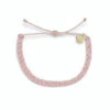 Pura Vida Baby Pink Braided Bracelet -Hallmark Gift Shop Pura Vida Light Pink Braided Bracelet 10BRXX1002BABP 01