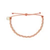 Pura Vida Mini Braided Warm Shoreline Bracelet -Hallmark Gift Shop Pura Vida Orange and White Braided Bracelet 10BRXX1196WARM 01