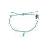 Pura Vida Seafoam Braided Bracelet With Toucan Bird Charm -Hallmark Gift Shop Pura Vida Seafoam Braided Bracelet with Toucan Bird Charm 36489SEAF 01