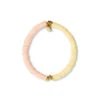 Pura Vida Darling Yellow And Peach Stretch Bracelet -Hallmark Gift Shop Pura Vida Yellow and Peach Beaded Bracelet 37750RGOL 01