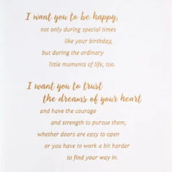 Hallmark What I Wish For You Birthday Card For Daughter -Hallmark Gift Shop Purple Agate Birthday Card 759FBD3872 02