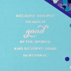 Hallmark A Million Reasons To Celebrate Birthday Card For Niece -Hallmark Gift Shop Purple Confetti Birthday Card for Niece 759FBD4885 03