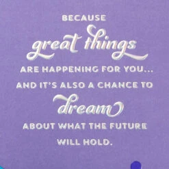 Hallmark A Million Reasons To Celebrate Birthday Card For Niece -Hallmark Gift Shop Purple Confetti Birthday Card for Niece 759FBD4885 04