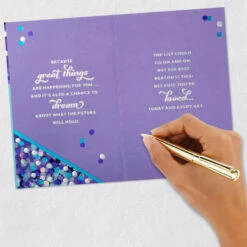 Hallmark A Million Reasons To Celebrate Birthday Card For Niece -Hallmark Gift Shop Purple Confetti Birthday Card for Niece 759FBD4885 10