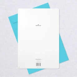 Hallmark 16" Purple Flowers Jumbo Birthday Card -Hallmark Gift Shop Purple Flowers Birthday Card 1625 999CBG3006 07