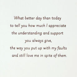 Hallmark My Wonderful, Beautiful Wife Romantic Anniversary Card -Hallmark Gift Shop Purple Flowers Romantic Poem Wife Anniversary Card 759AVY3211 02