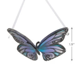 Purple And Blue Butterfly Hallmark Ornament -Hallmark Gift Shop Purple and Blue Butterfly Christmas Ornament 1HGO3420 04