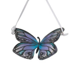 Purple And Blue Butterfly Hallmark Ornament -Hallmark Gift Shop Purple and Blue Butterfly Christmas Ornament 1HGO3420 07
