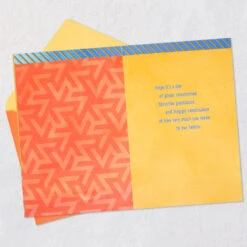 Hallmark Cake Slice Birthday Card For Brother-in-Law -Hallmark Gift Shop Purple and Red Birthday Cake Card for Brotherinlaw 759MAN9007 03