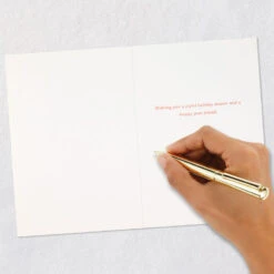 Hallmark Santa Claus Quilled Paper Handmade Christmas Card -Hallmark Gift Shop Quilled Paper Santa Face Christmas Card 1359IXC2005 06