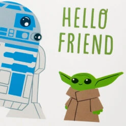 Hallmark Star Wars: The Mandalorian™ R2-D2™ And Grogu™ Blank Notes, Pack Of 10 -Hallmark Gift Shop R2D2 and Grogu Mandalorian Blank Note Cards Pack 3NOT1199 03