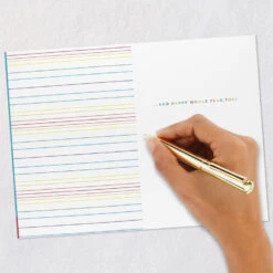 Hallmark Happy Whole Year Birthday Card -Hallmark Gift Shop Rainbow Banner on Cake Birthday Card 659LAD4868 06