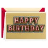 Hallmark Sparkly And Fabulous Birthday Card -Hallmark Gift Shop Rainbow Glitter Fabulous Birthday Card 959LAD4065 01