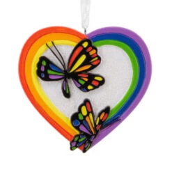 Rainbow Butterflies Hallmark Ornament