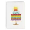 Hallmark Rainbow Hearts Cake Quilled Paper Handmade Birthday Card -Hallmark Gift Shop Rainbow Hearts Cake Quilled Paper Handmade Birthday Card 1359LAD2936 01